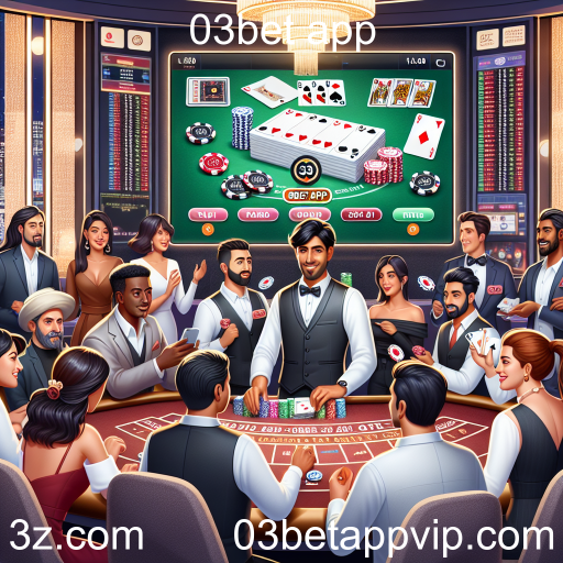 A Experiência do Cassino Ao Vivo no 03bet App